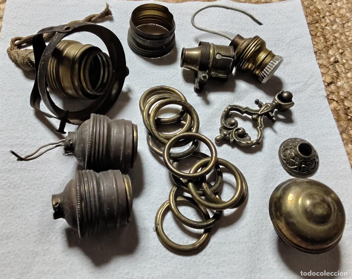 Antig&uuml;edades: Conjunto de piezas metalicas , - Foto 2