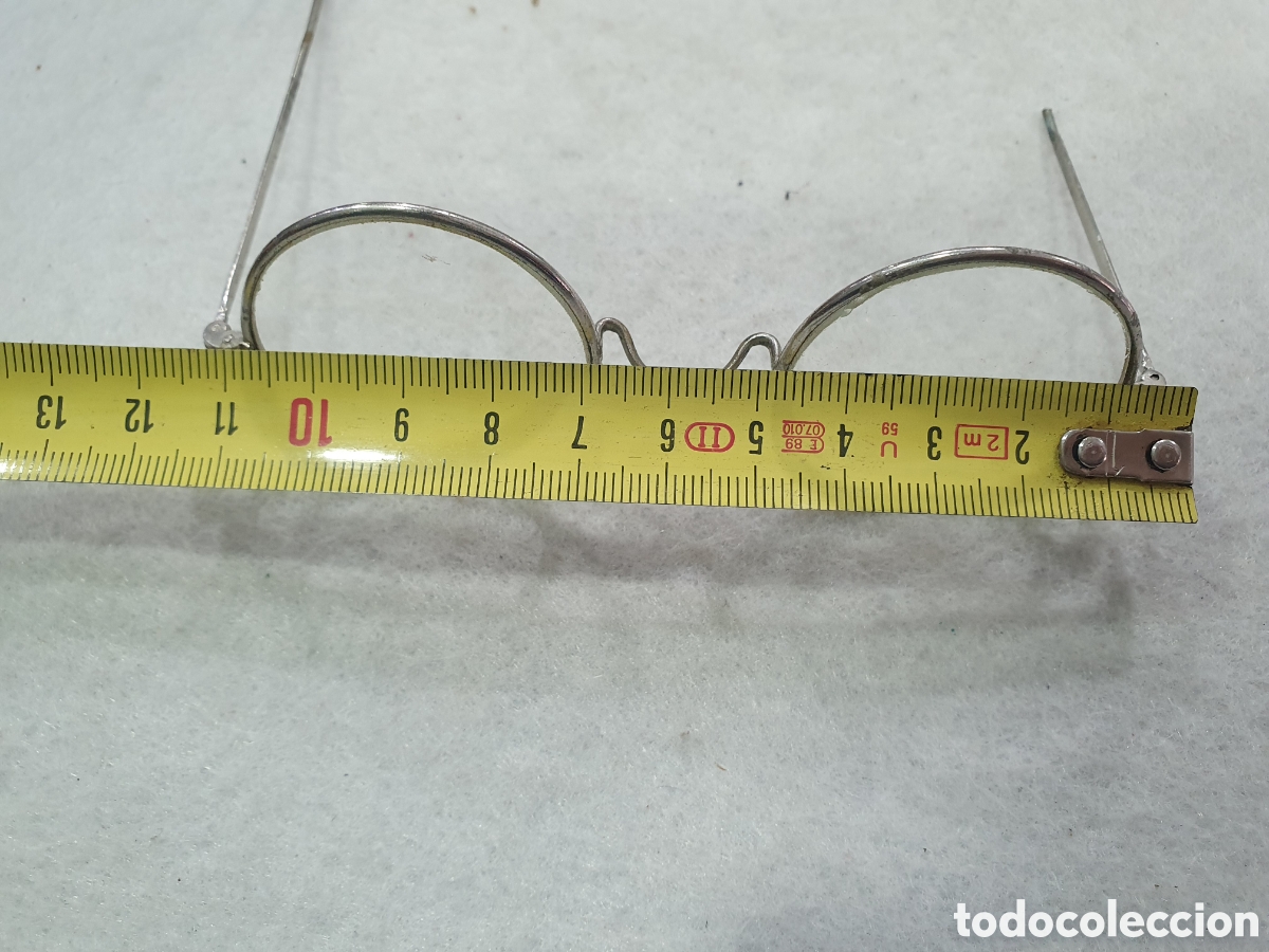 Antig&uuml;edades: Pareja de antiguas gafas. (L77) - Foto 3