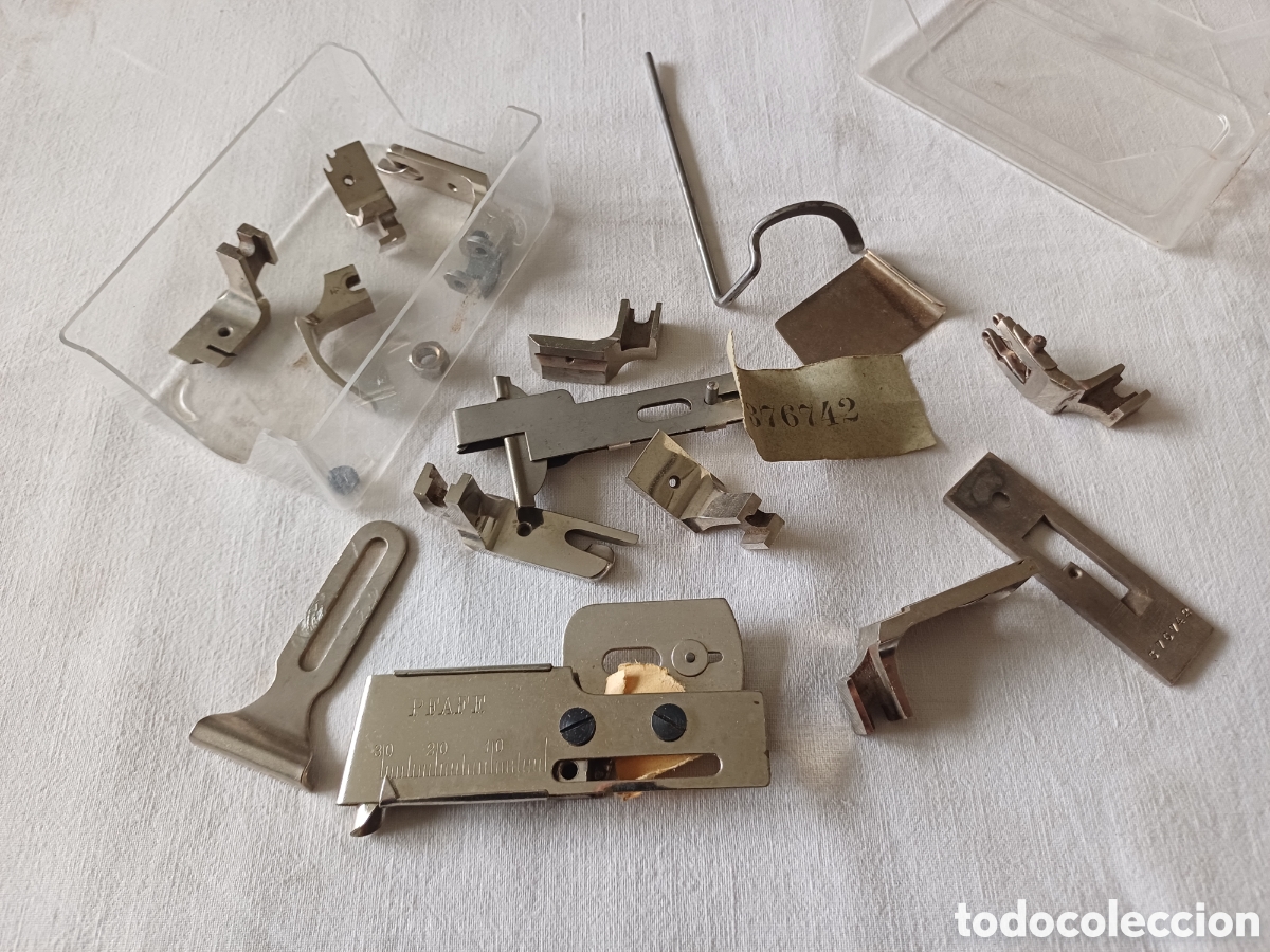Antig&uuml;edades: Piezas de m&aacute;quina de coser PFAFF - Foto 2