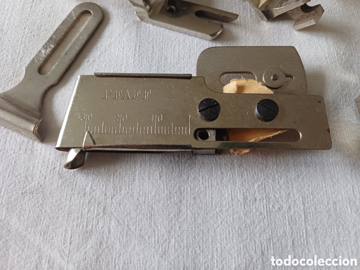 Antig&uuml;edades: Piezas de m&aacute;quina de coser PFAFF - Foto 1