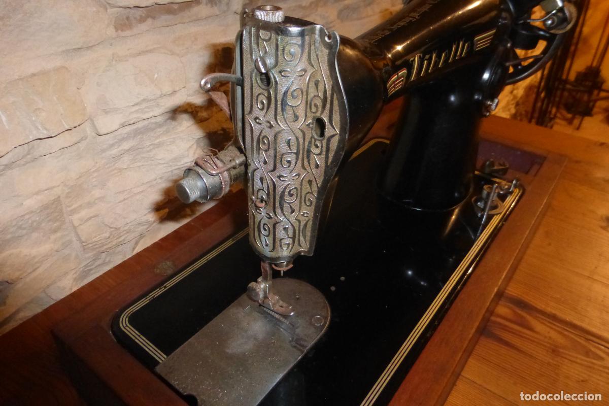 Antig&uuml;edades: MAQUINA DE COSER LIBELLE - Foto 3