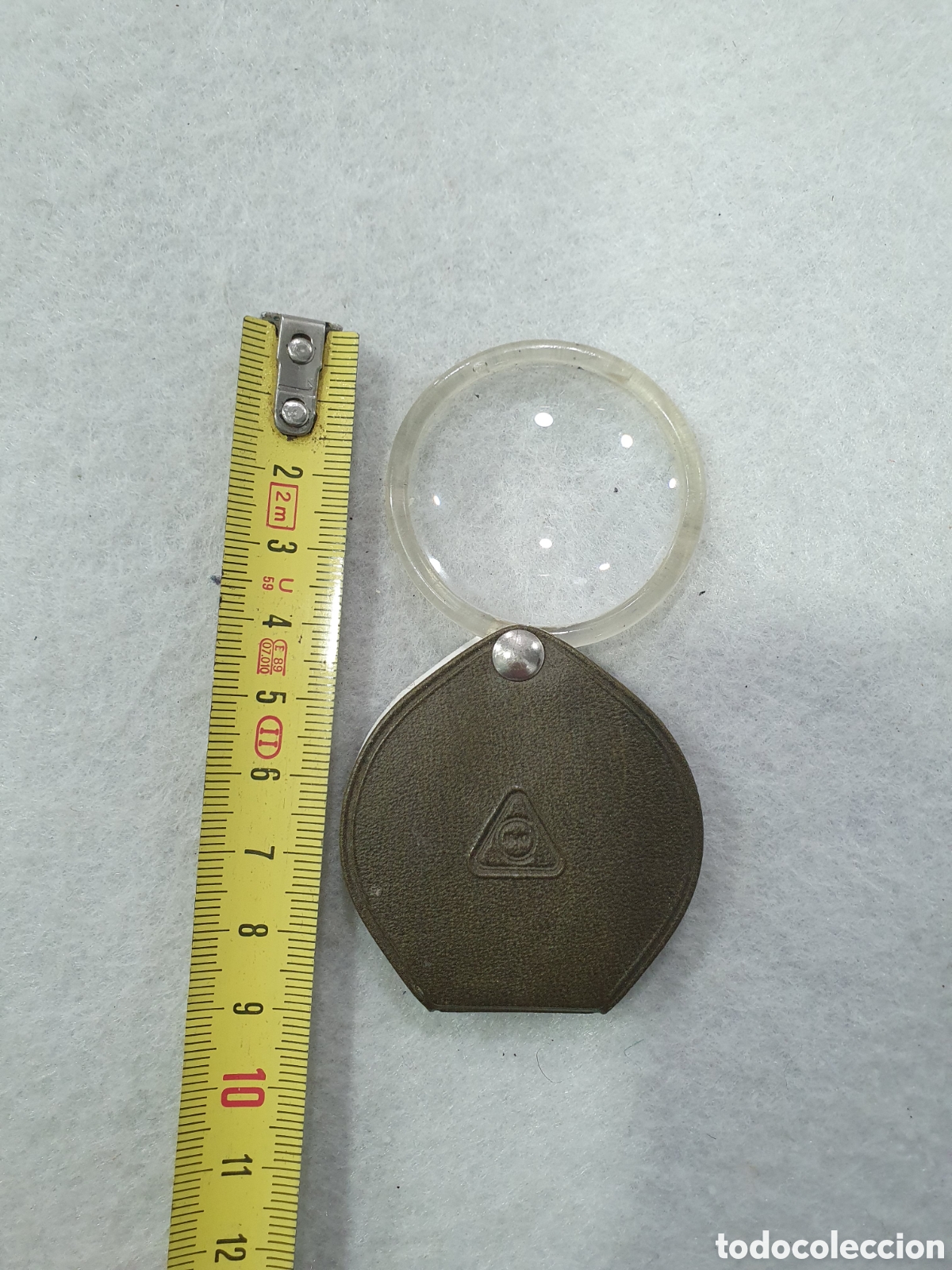 Antig&uuml;edades: Lupa de bolsillo plegable. (L95) - Foto 2
