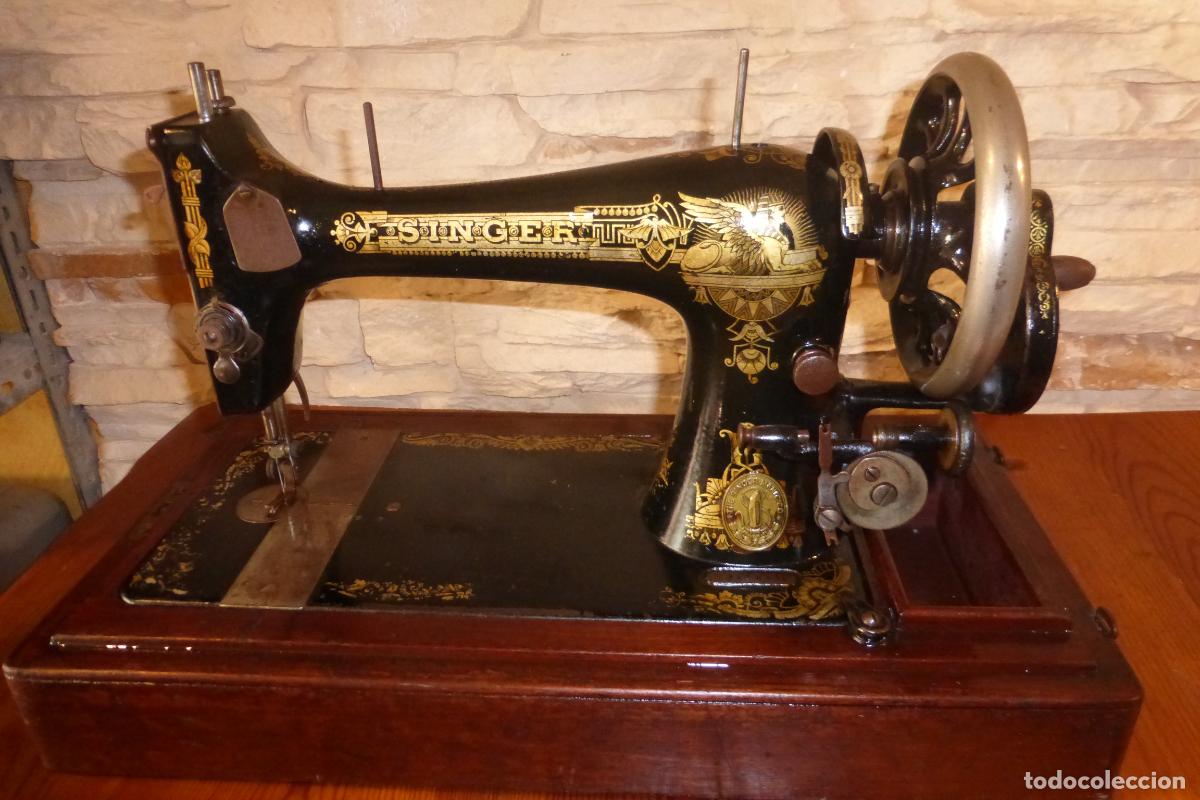 Antig&uuml;edades: ANTIGUA MAQUINA DE COSER SINGER - Foto 1
