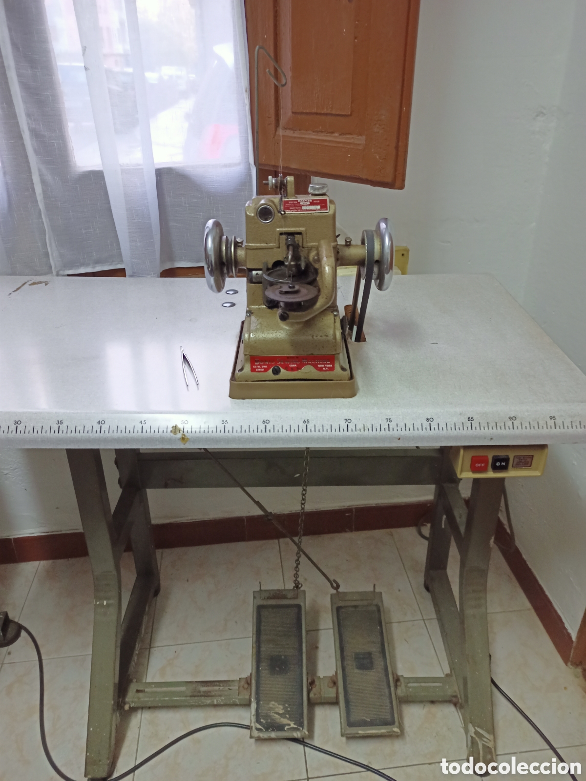 Antig&uuml;edades: M&agrave;quina peletera marca Bonis.Funcionando. - Foto 1