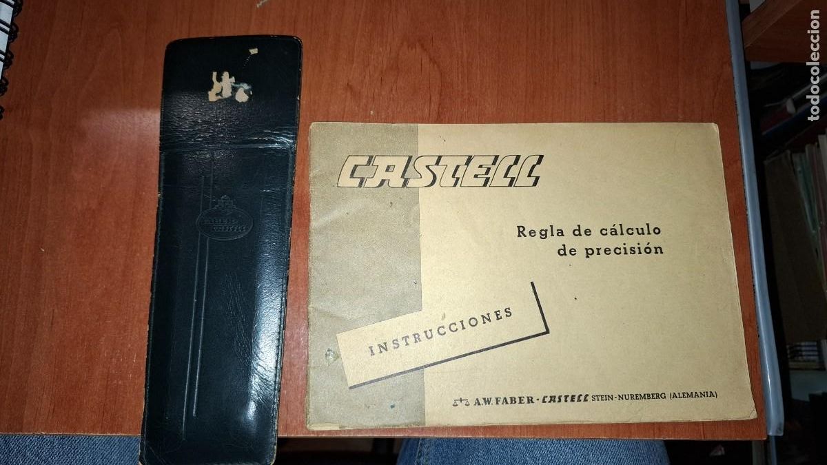Antig&uuml;edades: Faber Castell. Regla calculo de precision - Foto 1