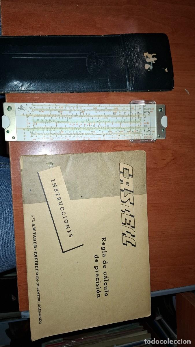 Antig&uuml;edades: Faber Castell. Regla calculo de precision - Foto 3