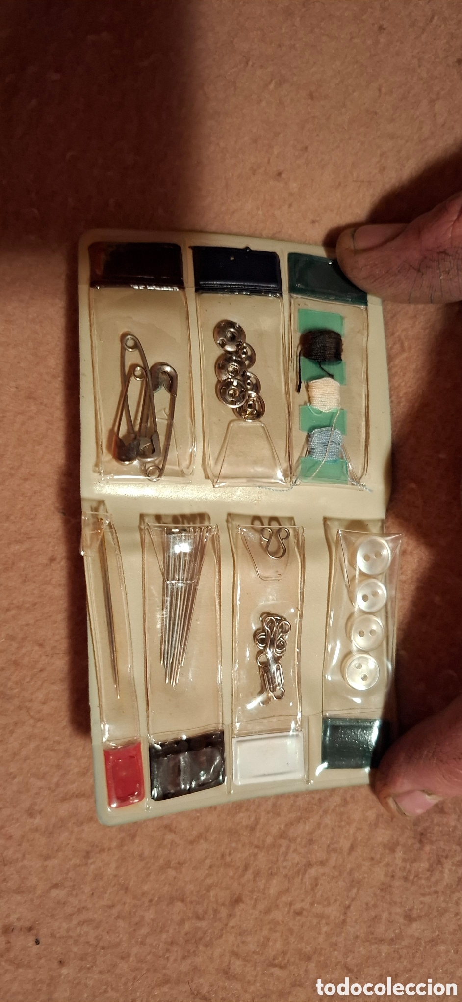 Antig&uuml;edades: Estuche de costura sigma - Foto 2