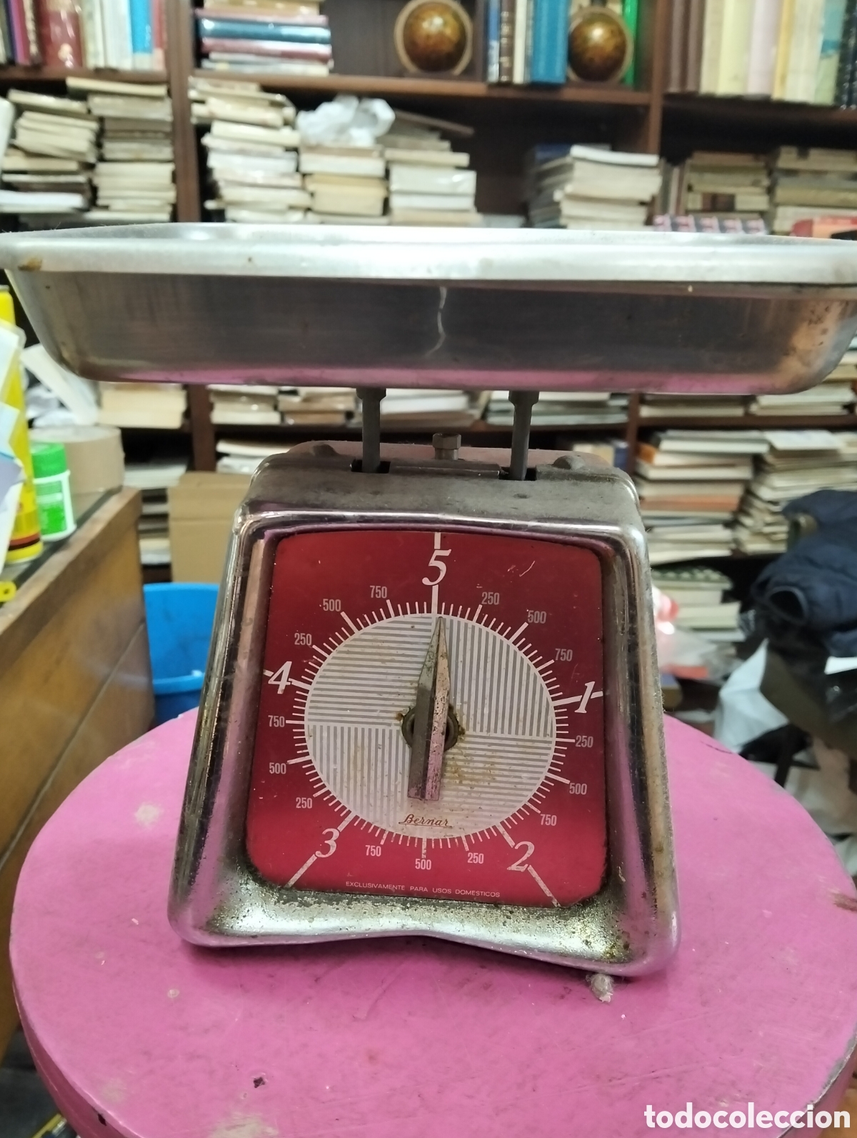Antig&uuml;edades: Bascula antigua bernar, a&ntilde;os 50/60 - Foto 1