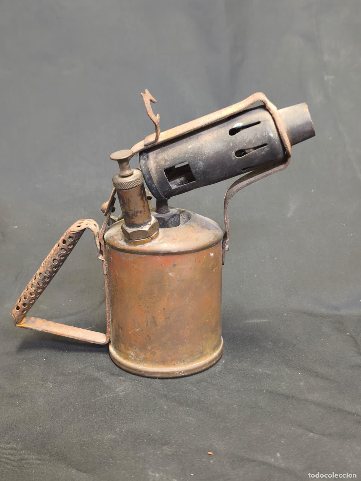 Antig&uuml;edades: ANTIGUO SOPLETE DE COBRE O BRONCE - PRIMUS 632 - Foto 3