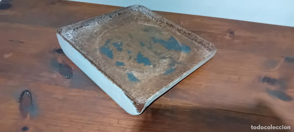 Antig&uuml;edades: PLATO ESMALTADO DE ANTIGUA BALANZA - Foto 5
