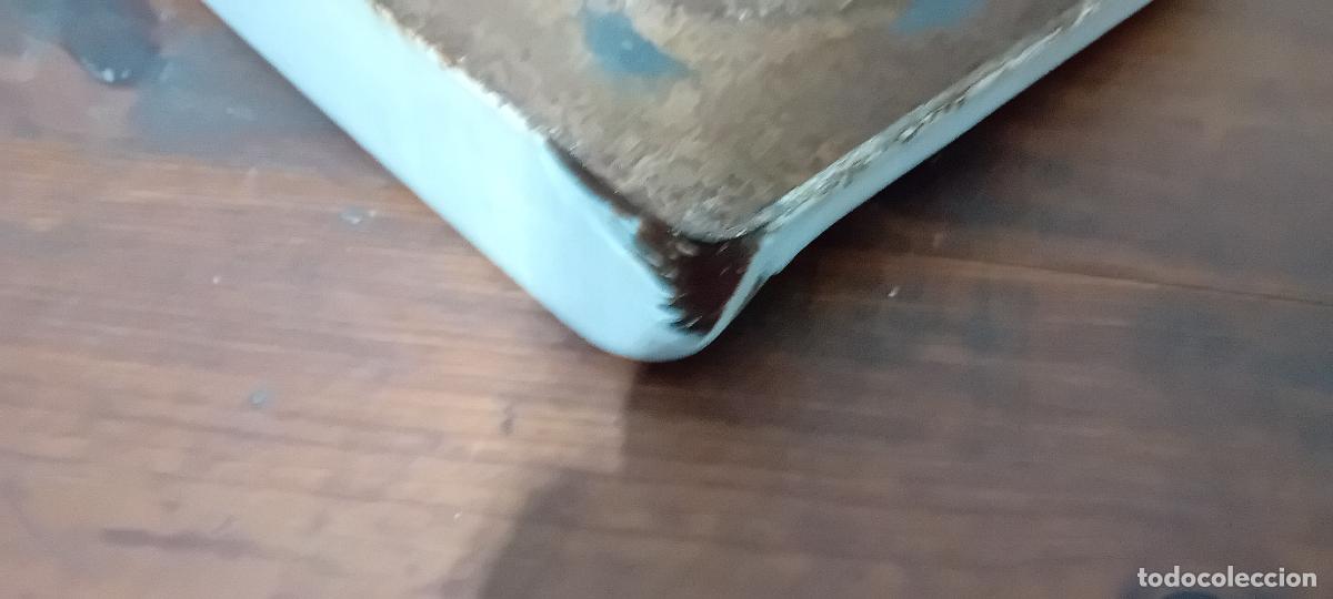 Antig&uuml;edades: PLATO ESMALTADO DE ANTIGUA BALANZA - Foto 6