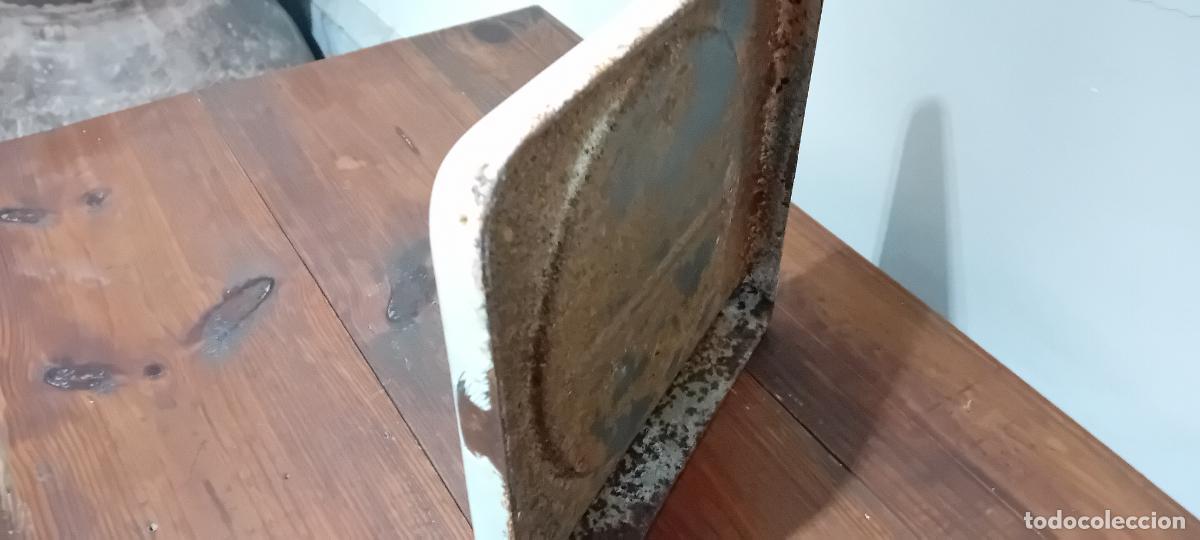 Antig&uuml;edades: PLATO ESMALTADO DE ANTIGUA BALANZA - Foto 9