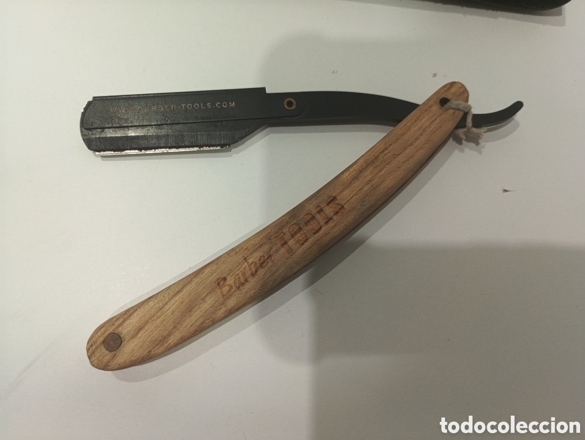 Antig&uuml;edades: navaja barbero barber tools - Foto 2