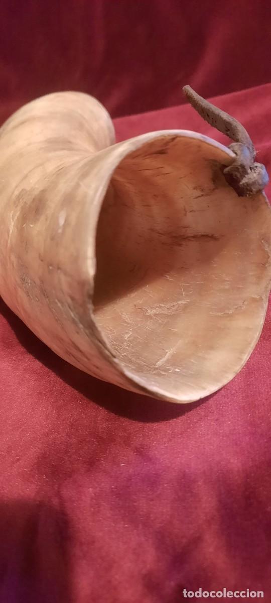 Antig&uuml;edades: ANTIGUO VASO DE ASTA. ARTE PASTORIL - Foto 7