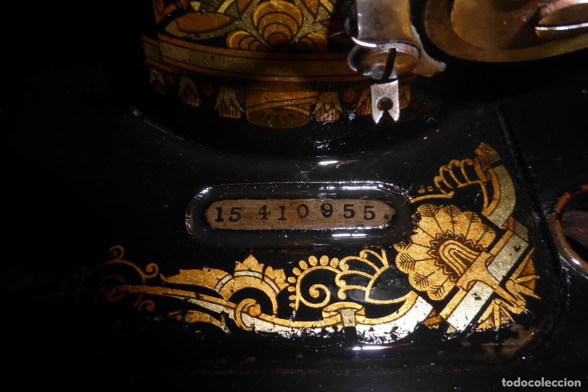 Antig&uuml;edades: ANTIGUA MAQUINA DE COSER SINGER - Foto 3