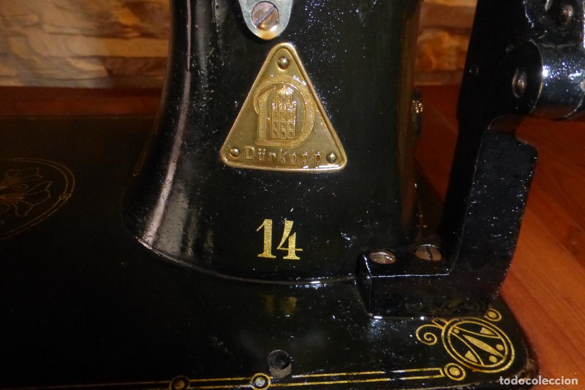 Antig&uuml;edades: ANTIGUA MAQUINA DE COSER D&Uuml;RKOPP - Foto 3