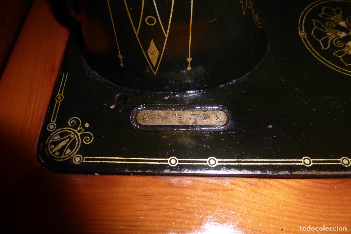 Antig&uuml;edades: ANTIGUA MAQUINA DE COSER D&Uuml;RKOPP - Foto 5