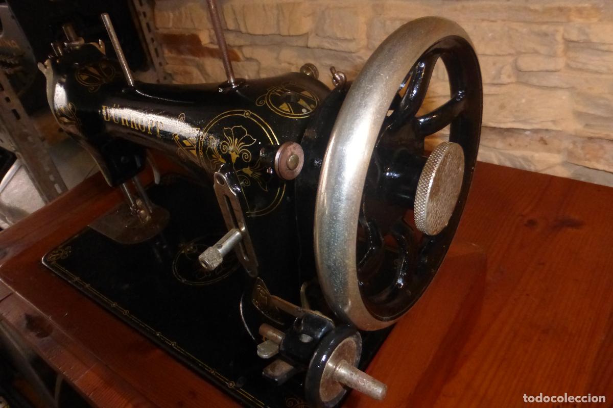 Antig&uuml;edades: ANTIGUA MAQUINA DE COSER D&Uuml;RKOPP - Foto 6