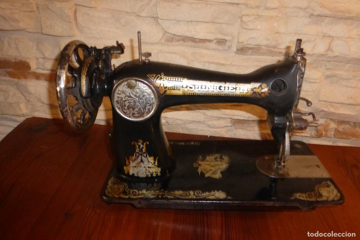 Antig&uuml;edades: MAQUINA DE COSER SINGER, ANTIGUA - Foto 2