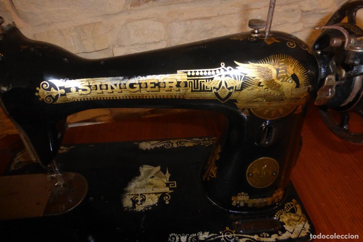 Antig&uuml;edades: MAQUINA DE COSER SINGER, ANTIGUA - Foto 5