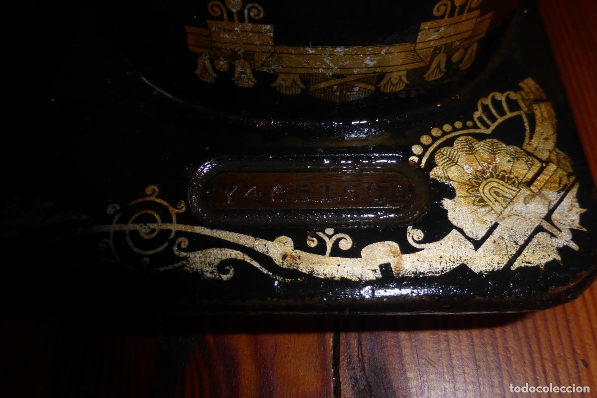 Antig&uuml;edades: MAQUINA DE COSER SINGER, ANTIGUA - Foto 6
