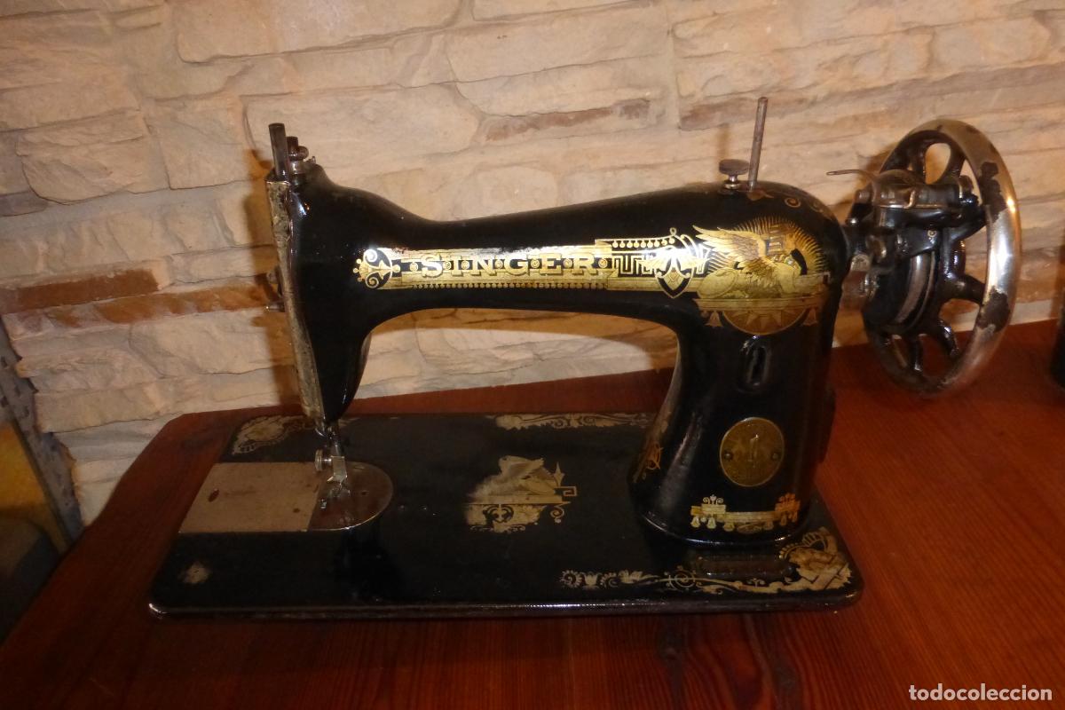Antig&uuml;edades: MAQUINA DE COSER SINGER, ANTIGUA - Foto 1