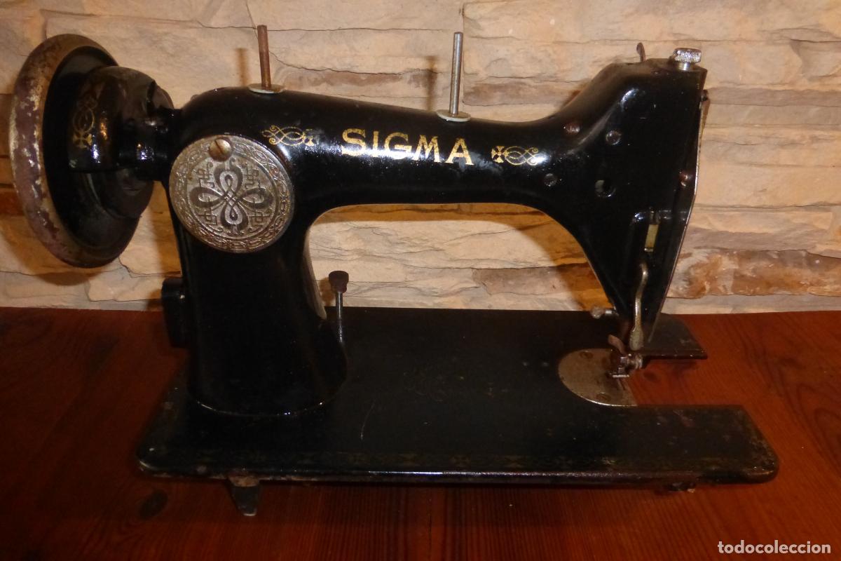 Antig&uuml;edades: ANTIGUA MAQUINA DE COSER SIGMA - Foto 4