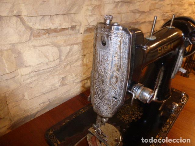 Antig&uuml;edades: ANTIGUA MAQUINA DE COSER SIGMA - Foto 4
