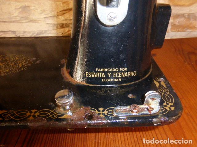 Antig&uuml;edades: ANTIGUA MAQUINA DE COSER SIGMA - Foto 7