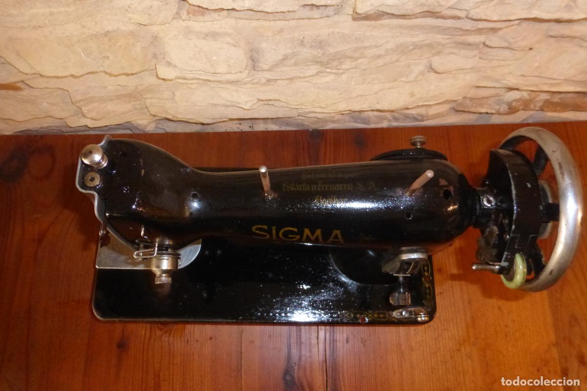 Antig&uuml;edades: ANTIGUA MAQUINA DE COSER SIGMA - Foto 2