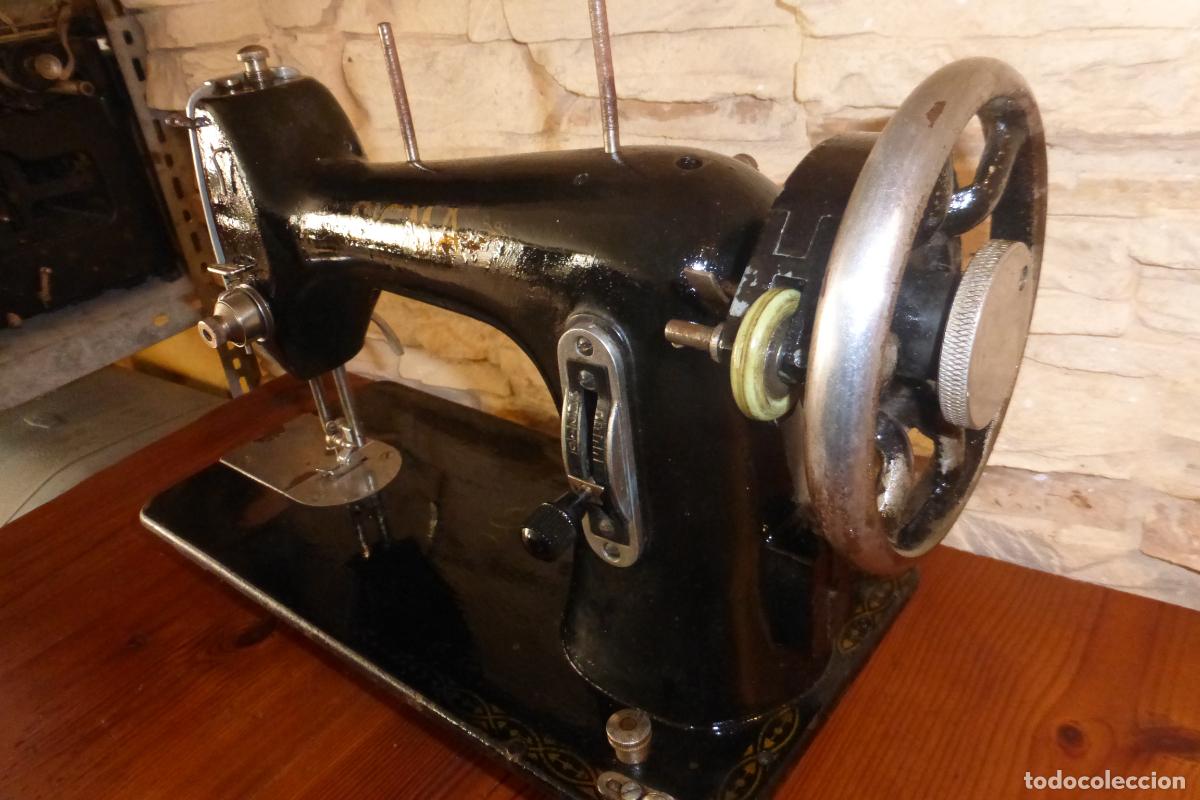 Antig&uuml;edades: ANTIGUA MAQUINA DE COSER SIGMA - Foto 4
