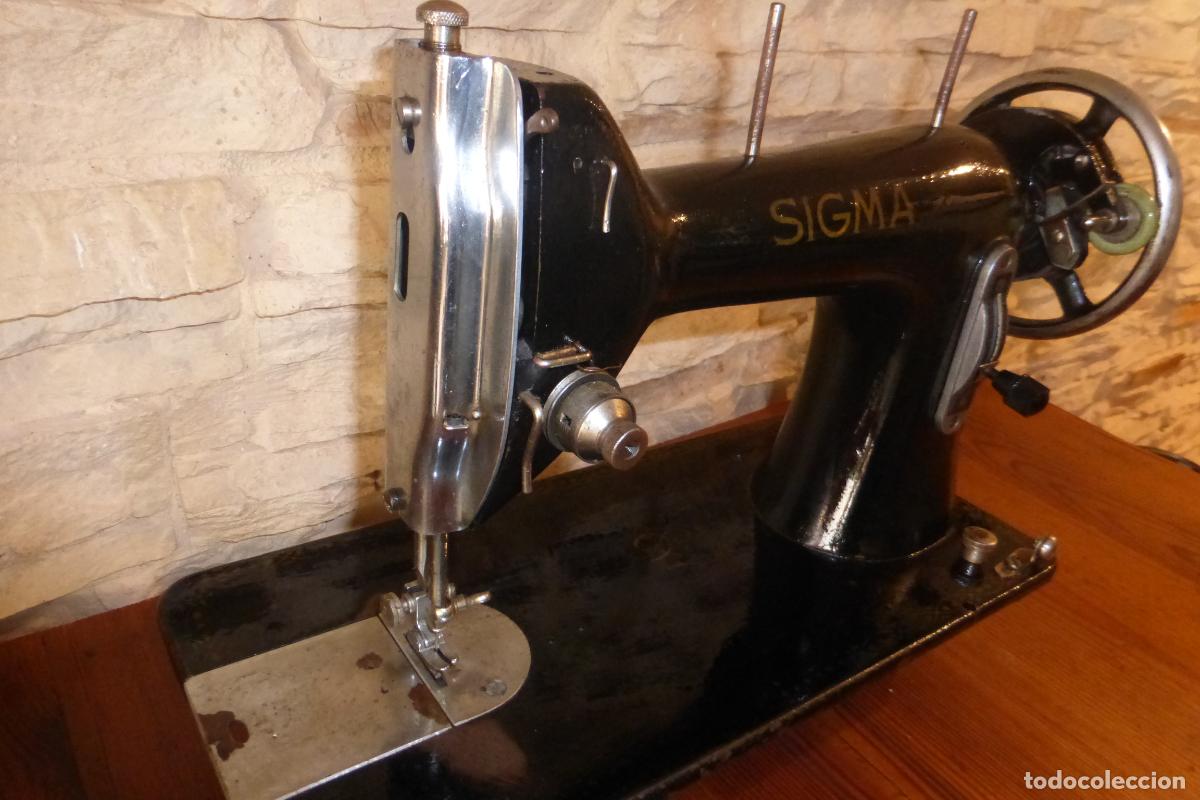 Antig&uuml;edades: ANTIGUA MAQUINA DE COSER SIGMA - Foto 5