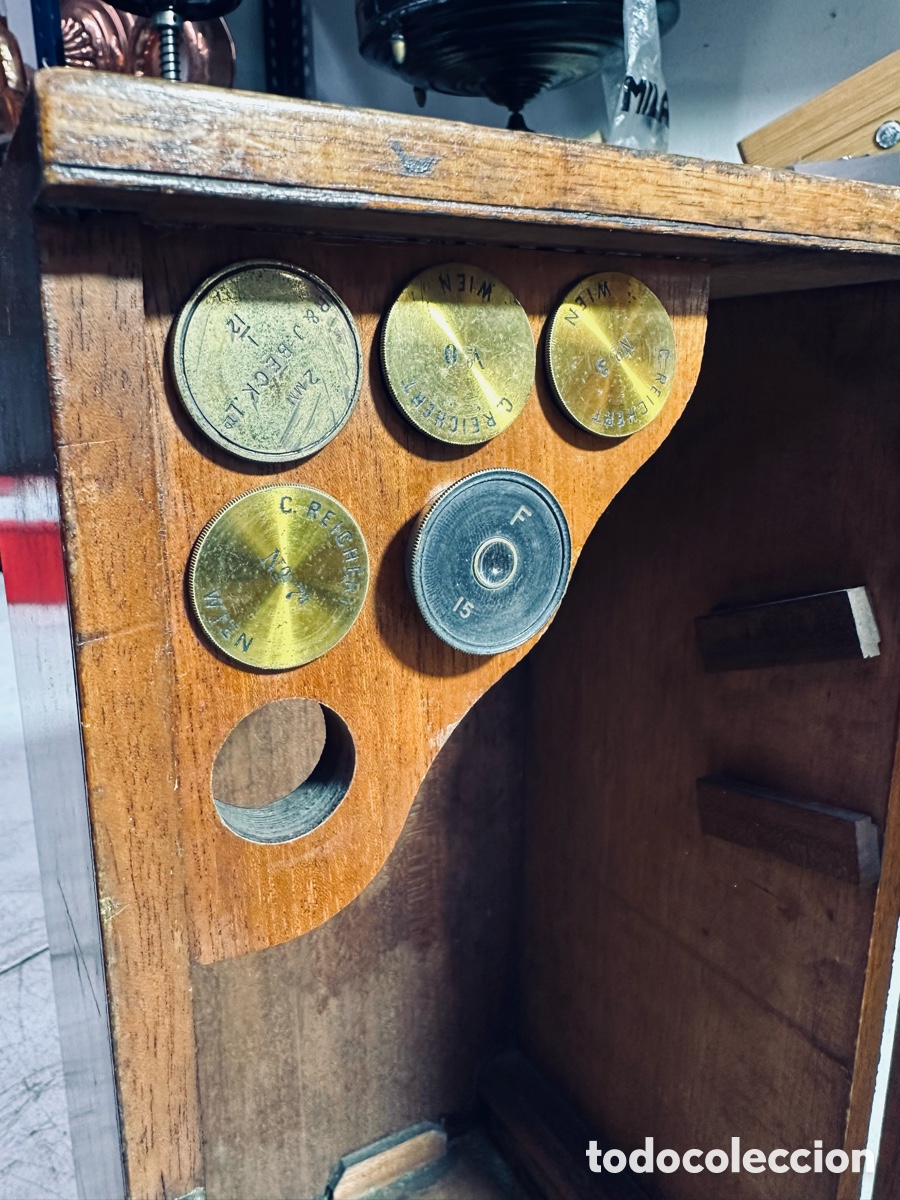 Antig&uuml;edades: Microscopio ingl&eacute;s S XIX - Foto 2