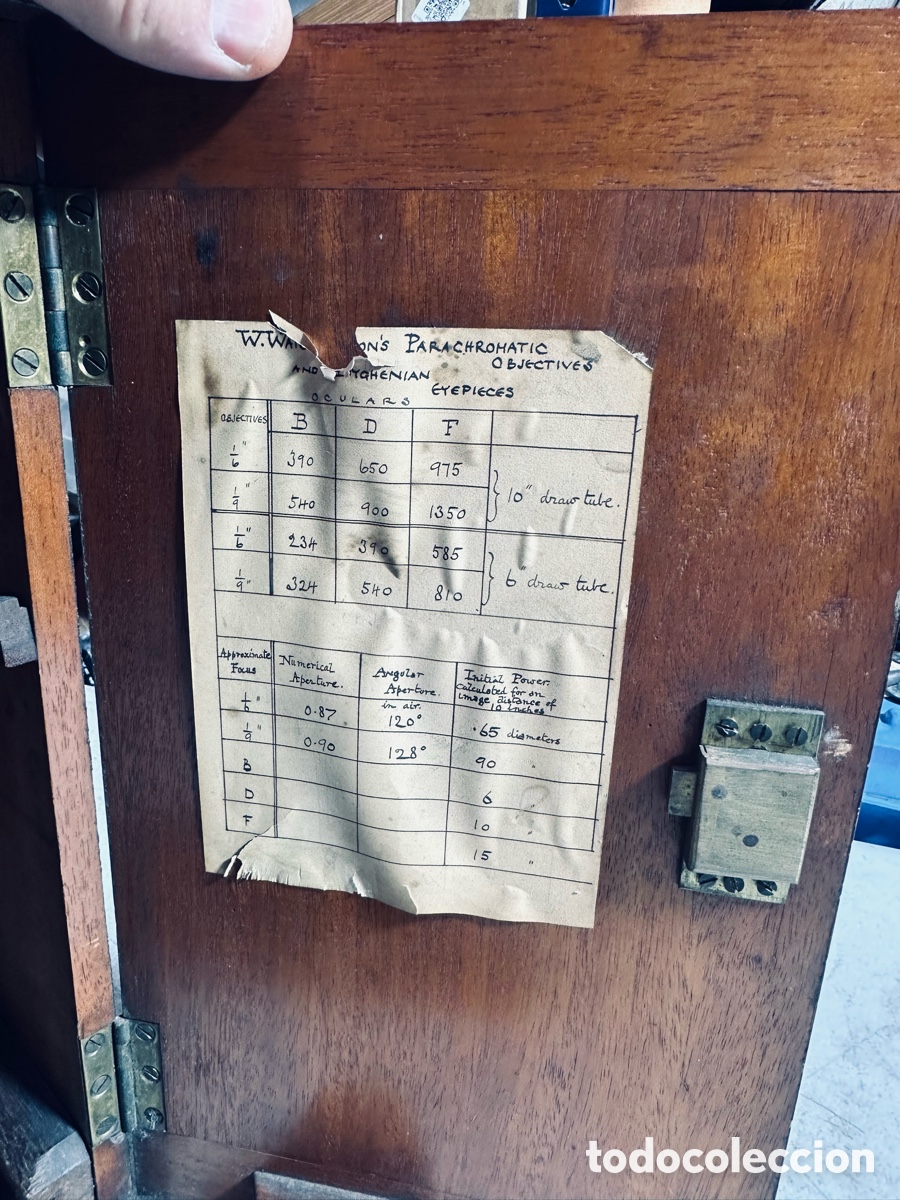 Antig&uuml;edades: Microscopio ingl&eacute;s S XIX - Foto 5