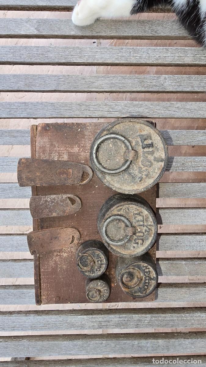 Antig&uuml;edades: Conjunto de balanzas antiguas - Foto 6