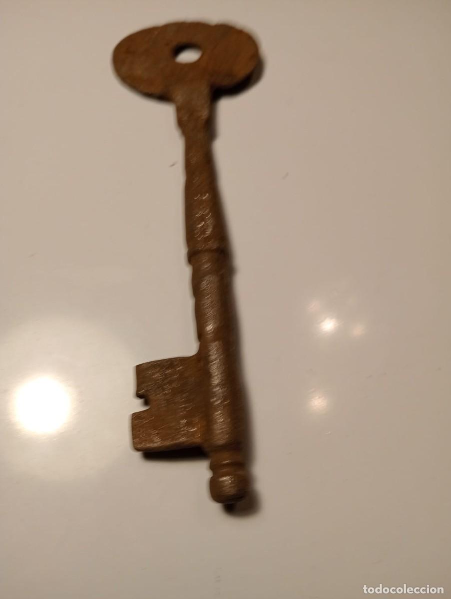 Antig&uuml;edades: Antigua LLAVE ESQUELETO siglo XIX - Foto 1