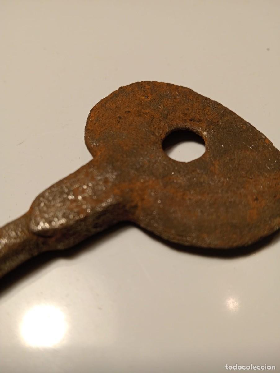 Antig&uuml;edades: Antigua LLAVE ESQUELETO siglo XIX - Foto 2