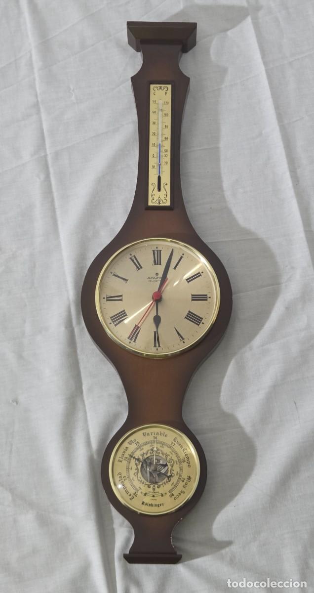 Antig&uuml;edades: Term&oacute;metro Bar&oacute;metro reloj Junghans - Foto 1