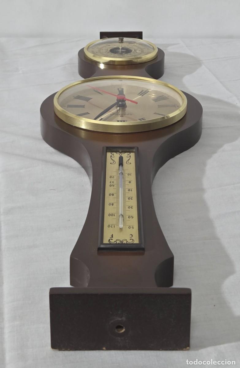 Antig&uuml;edades: Term&oacute;metro Bar&oacute;metro reloj Junghans - Foto 5