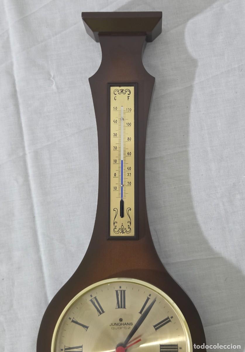 Antig&uuml;edades: Term&oacute;metro Bar&oacute;metro reloj Junghans - Foto 10