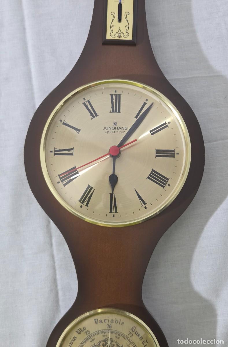 Antig&uuml;edades: Term&oacute;metro Bar&oacute;metro reloj Junghans - Foto 11