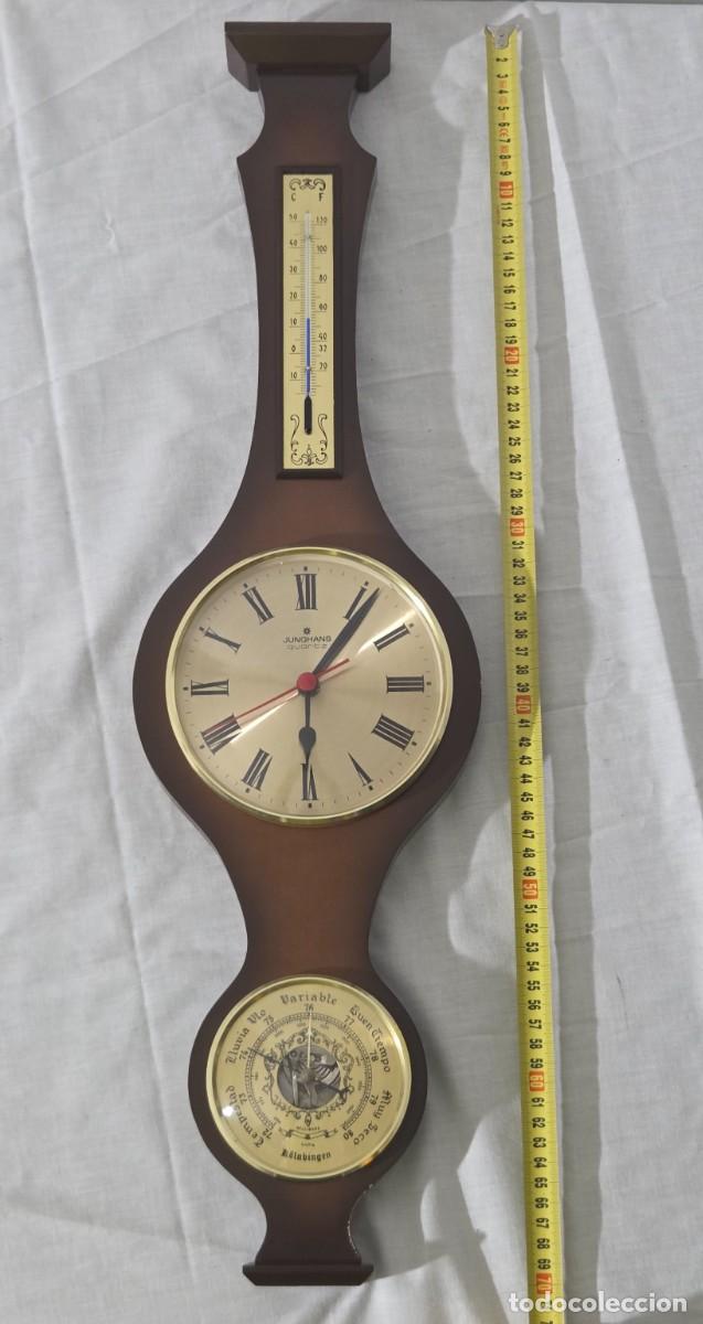 Antig&uuml;edades: Term&oacute;metro Bar&oacute;metro reloj Junghans - Foto 13