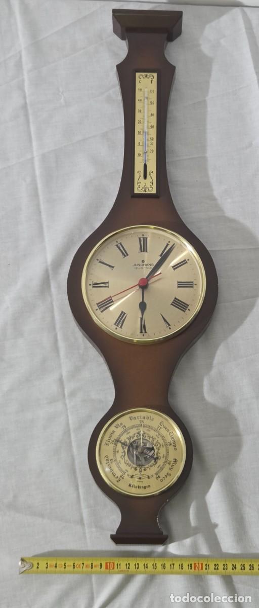 Antig&uuml;edades: Term&oacute;metro Bar&oacute;metro reloj Junghans - Foto 14