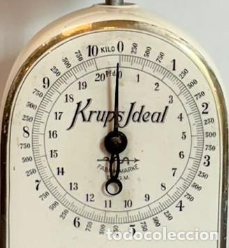 Antig&uuml;edades: Antigua Balanza Krups Ideal - Foto 3