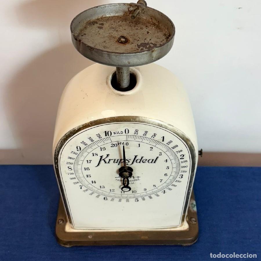 Antig&uuml;edades: Antigua Balanza Krups Ideal - Foto 4