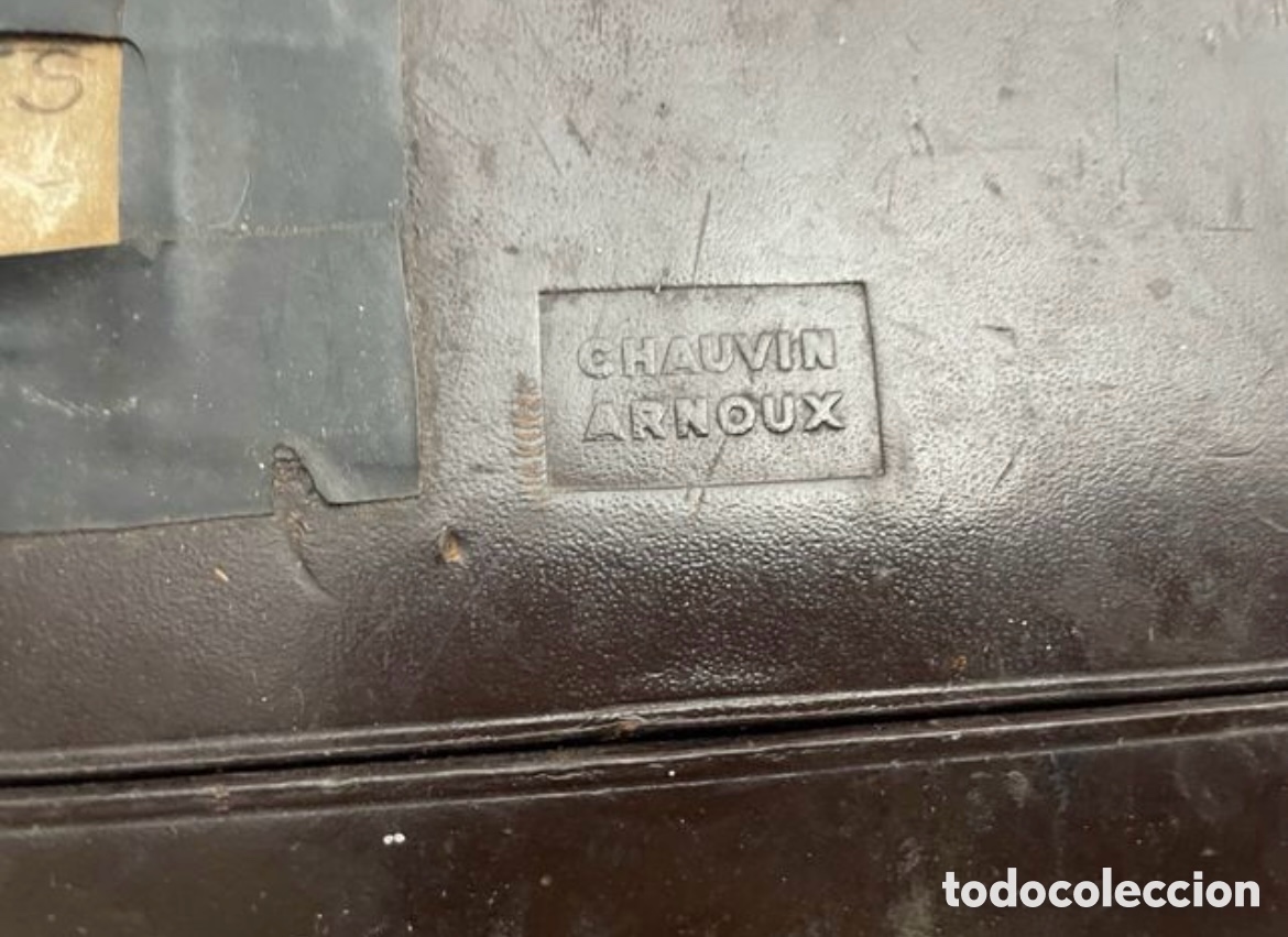 Antig&uuml;edades: Antiguo voltimetro anal&oacute;gico Chau In Arnold - Foto 6