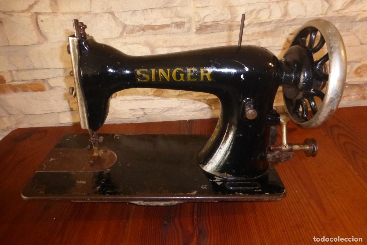 Antig&uuml;edades: MAQUINA DE COSER SINGER ANTIGUA - Foto 1