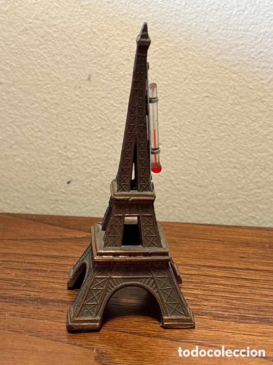 Antig&uuml;edades: TERMOMETRO - TORRE EIFFEL PARIS - Foto 3