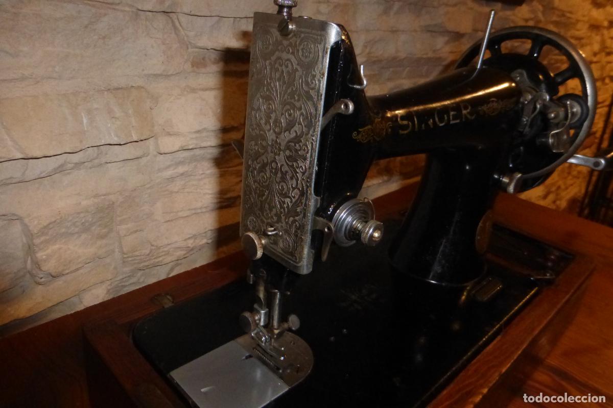 Antig&uuml;edades: ANTIGUA MAQUINA DE COSER SINGER - Foto 4