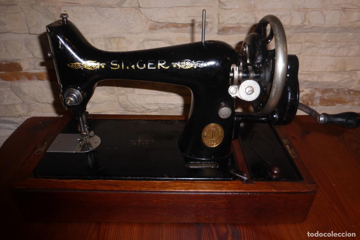 Antig&uuml;edades: ANTIGUA MAQUINA DE COSER SINGER - Foto 1